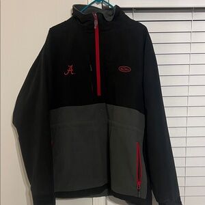 Drake Black and Gray Men's Jacket